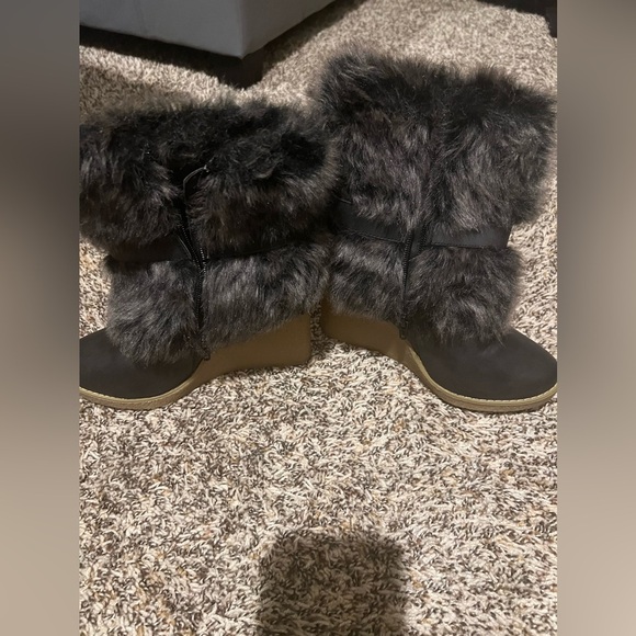 ❤️WEDGE BOOTS SIZE 7 - Picture 5 of 5